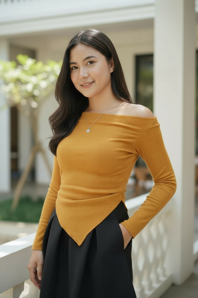 Buy 2 take 1 FREE!! Andrea asymmetrical Shoulder