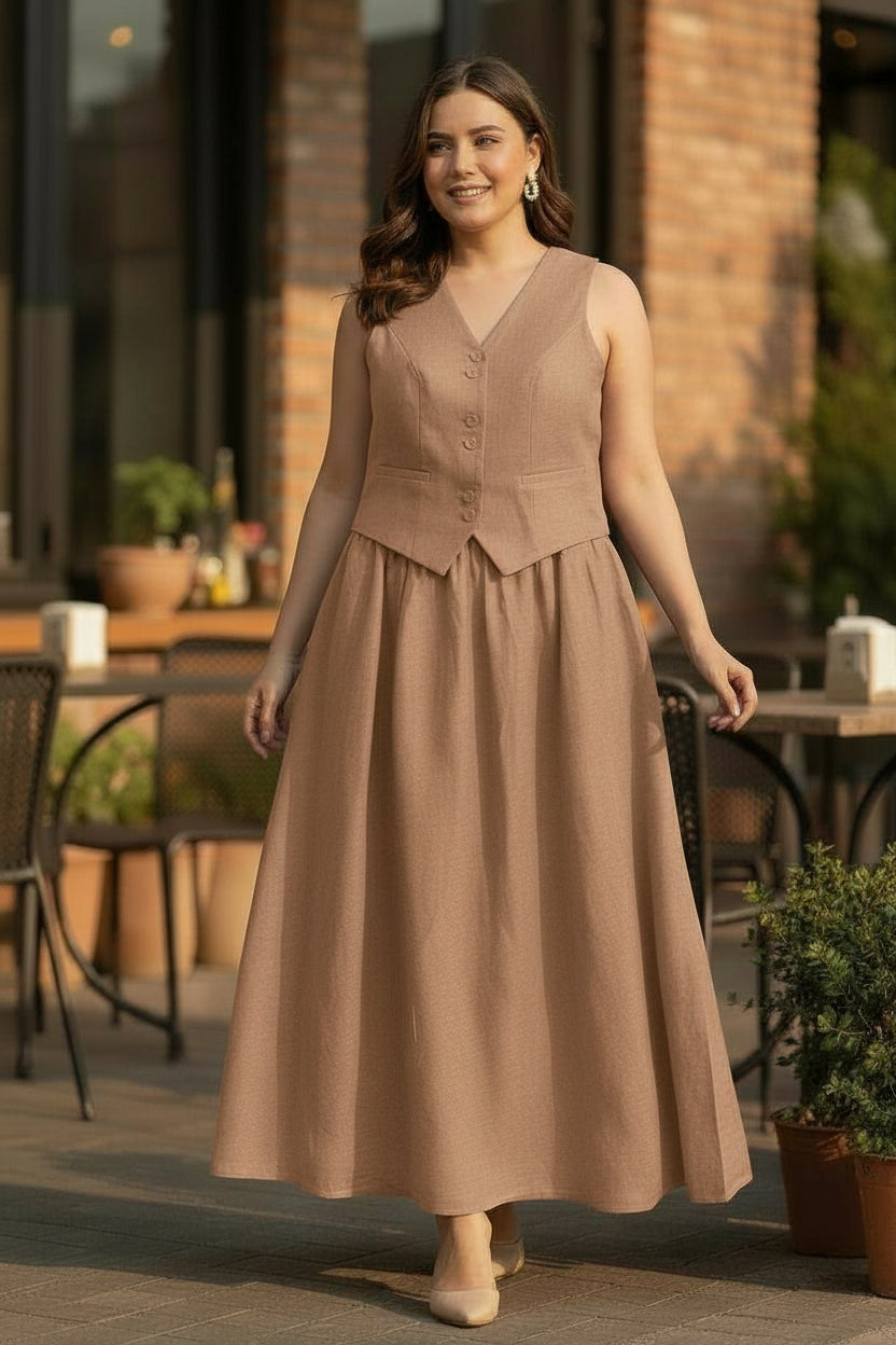 Buy 2 take 1 promo Zandra Terno Coords Vest and Skirt