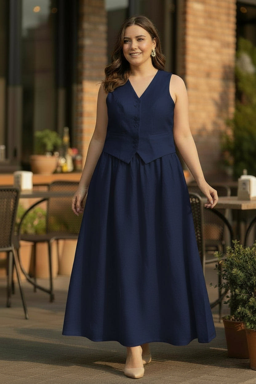 Buy 2 take 1 promo Zandra Terno Coords Vest and Skirt